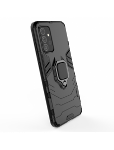 Ring Armor Case Kickstand Tough Rugged Cover för Samsung Galaxy A72 4G blå