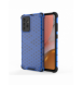 Honeycomb Case pansarskydd med TPU Bumper för Samsung Galaxy A72 4G blå