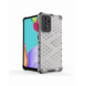 Honeycomb Case pansarskydd med TPU Bumper för Samsung Galaxy A52s 5G / A52 5G / A52 4G transparent