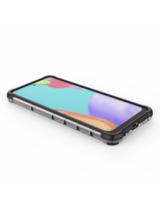 Honeycomb Case pansarskydd med TPU Bumper för Samsung Galaxy A52s 5G / A52 5G / A52 4G transparent