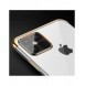 Clear Color Case Gel TPU Galvaniseringsram Skal till Samsung Galaxy S21 Ultra 5G svart