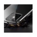 Clear Color Case Gel TPU Galvaniseringsram Skal till Samsung Galaxy S21 Ultra 5G blå