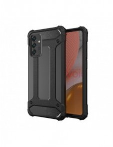 Hybrid Armor Case Tough Rugged Cover för Samsung Galaxy A72 4G svart