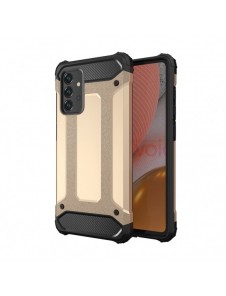 Hybrid Armor Case Tough Rugged Cover för Samsung Galaxy A72 4G golden