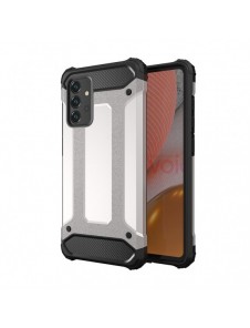 Hybrid Armor Case Tough Rugged Cover för Samsung Galaxy A72 4G silver