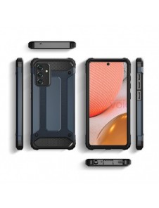 Hybrid Armor Case Tough Rugged Cover för Samsung Galaxy A72 4G silver