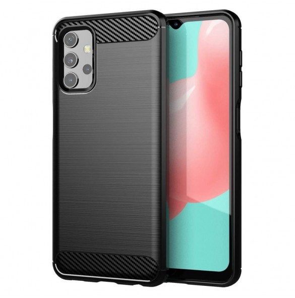 Kolfodral Flexibelt skal TPU-fodral för Samsung Galaxy A32 4G svart
