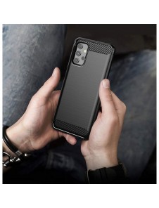 Kolfodral Flexibelt skal TPU-fodral för Samsung Galaxy A32 4G svart