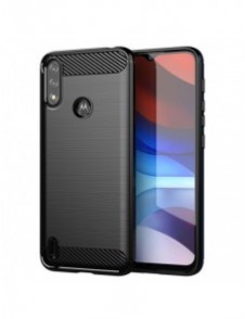 Kolfodral Flexibelt skyddsfodral Motorola Moto E7 Power svart