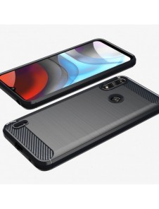 Kolfodral Flexibelt skyddsfodral Motorola Moto E7 Power svart