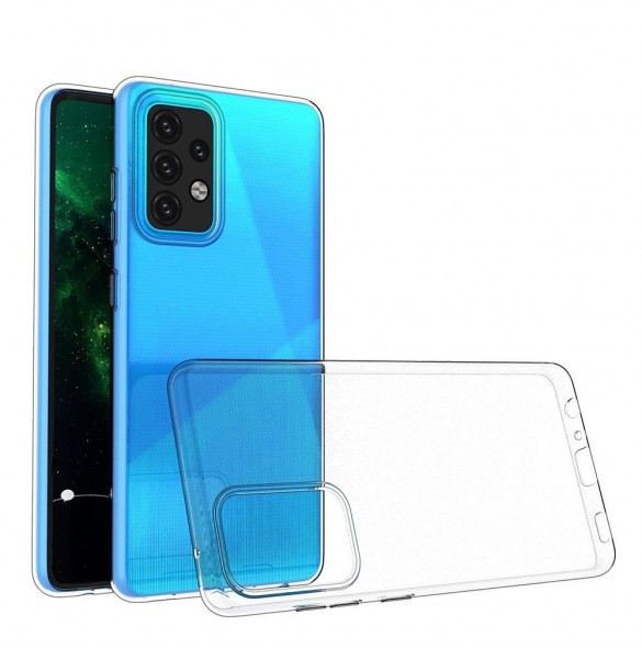 Gelfodral för Ultra Clear 0,5 mm för Samsung Galaxy A32 4G transparent