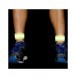 Reflekterande armband cykel med kardborreband 4cm gul