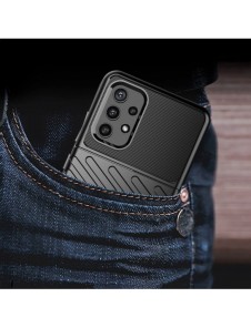 Thunder Case Flexibel Tough Rugged Cover TPU-fodral för Nokia 5.4 svart