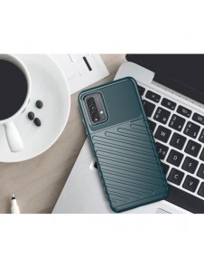 Thunder Case Flexibel Tough Rugged Cover TPU-fodral för Xiaomi Poco M3 / Xiaomi Redmi 9T svart