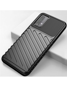 Thunder Case Flexibel Tough Rugged Cover TPU-fodral för Xiaomi Poco M3 / Xiaomi Redmi 9T svart