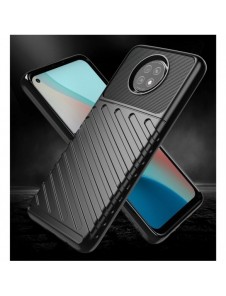 Thunder Case Flexibel Tough Rugged Cover TPU-fodral för Xiaomi Redmi Note 9T 5G grön