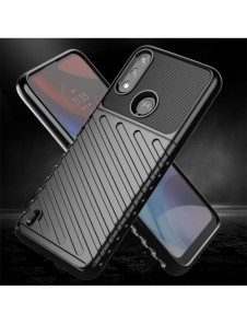 Thunder Case flexibelt pansarskal till Motorola Moto E7 Power svart
