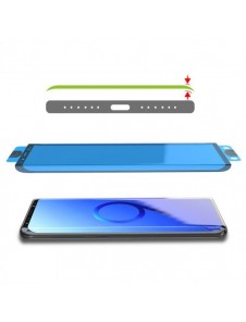 3D Edge Nano Flexi Glass Hybrid helskärmsskydd med ram för Xiaomi Mi 11 transparent