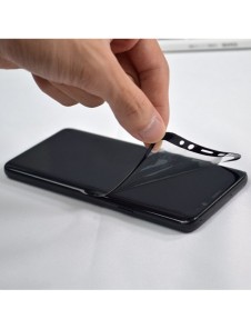 3D Edge Nano Flexi Glass Hybrid helskärmsskydd med ram för Xiaomi Mi 11 transparent