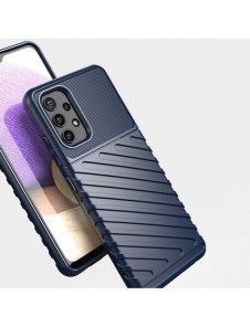 Thunder Case Flexibel Tough Rugged Cover TPU-fodral för Samsung Galaxy A32 4G svart