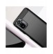 Carbon Case Flexible Cover TPU-fodral för Xiaomi Redmi Note 10 / Redmi Note 10S blå