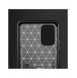 Carbon Case Flexible Cover TPU-fodral för Xiaomi Redmi Note 10 / Redmi Note 10S blå