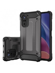 Hybrid Armor Case Tough Rugged Cover för Xiaomi Redmi K40 Pro+ / K40 Pro / K40 / Poco F3 golden