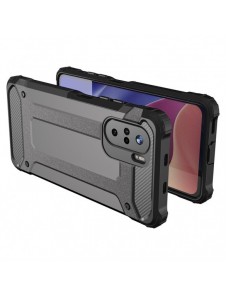 Hybrid Armor Case Tough Rugged Cover för Xiaomi Redmi K40 Pro+ / K40 Pro / K40 / Poco F3 golden