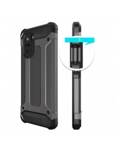 Hybrid Armor Case Tough Rugged Cover för Xiaomi Redmi K40 Pro+ / K40 Pro / K40 / Poco F3 golden