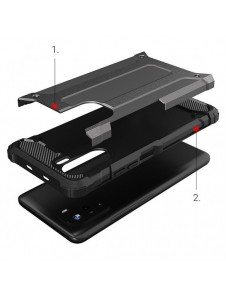 Hybrid Armor Case Tough Rugged Cover för Xiaomi Redmi K40 Pro+ / K40 Pro / K40 / Poco F3 golden