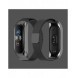 Ersättningsarmband i metall magnetiskt armband för Xiaomi Mi Band 6 / Mi Band 5 / Mi Band 4 / Mi Band 3 Svart