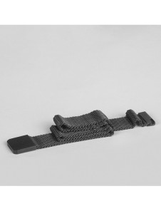 Ersättningsarmband i metall magnetiskt armband för Xiaomi Mi Band 6 / Mi Band 5 / Mi Band 4 / Mi Band 3 Svart