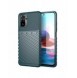 Thunder Case Flexibel Tough Rugged Cover TPU-fodral för Xiaomi Redmi Note 10 / Redmi Note 10S grön