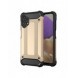 Hybrid Armor Case Tough Rugged Cover för Samsung Galaxy A32 4G golden