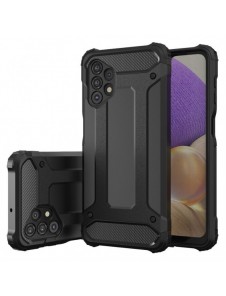 Hybrid Armor Case Tough Rugged Cover för Samsung Galaxy A32 4G golden