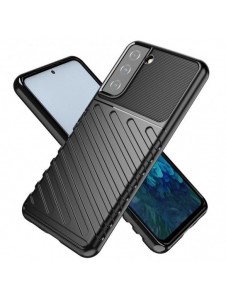 Thunder Case flexibelt pansarskal till Samsung Galaxy S21 FE svart