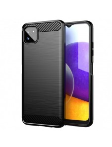 Kolfodral Flexibelt TPU-skal för Samsung Galaxy A22 5G svart