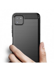 Kolfodral Flexibelt TPU-skal för Samsung Galaxy A22 5G svart