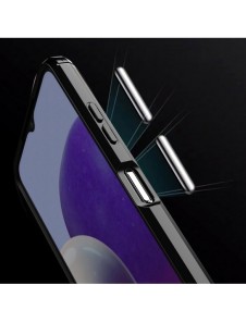Kolfodral Flexibelt TPU-skal för Samsung Galaxy A22 5G svart