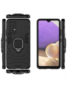 Ring Armor armored hybrid case skal + magnetisk hållare för Samsung Galaxy A32 4G svart