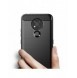 Carbon Case Flexible Cover Sleeve for Nokia 3.4 black