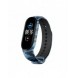 Replacement Camo Silicone Wristband TPU Strap Bracelet Bangle For Xiaomi Mi Band 6 / Mi Band 5 Camo Blue