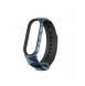 Replacement Camo Silicone Wristband TPU Strap Bracelet Bangle For Xiaomi Mi Band 6 / Mi Band 5 Camo Blue
