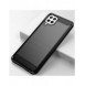 Carbon Case Flexible Cover TPU Case for Samsung Galaxy A22 4G black