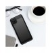 Carbon Case Flexible Cover TPU Case for Samsung Galaxy A22 4G black