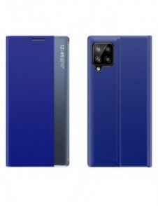 Sleep Case Bookcase Type Case with Smart Window for Samsung Galaxy A22 4G blue