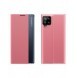 Sleep Case Bookcase Type Case with Smart Window for Samsung Galaxy A22 4G pink