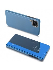 Clear View Case cover for Samsung Galaxy A22 4G blue