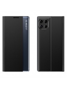 Sleep Case Bookcase Type Case with Smart Window for Samsung Galaxy A22 5G black
