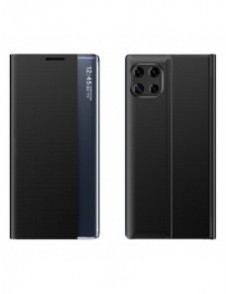 Sleep Case Bookcase Type Case with Smart Window for Samsung Galaxy A22 5G black